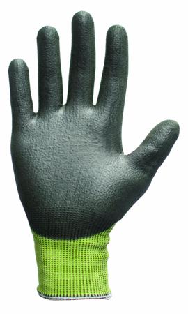 TG7360-11 TG7360 Black, Green Elastane, HPPE, Nylon, Polyester Safety Gloves, Size 11, XXL, Polyurethane Coating