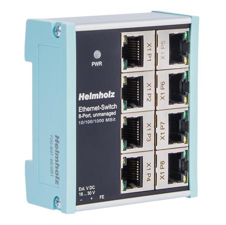 700-841-8ES01 Helmholz GmbH & Co. KG , Unmanaged 8 Port Ethernet Switch