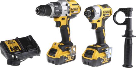 DCK276P2-GB DeWALT , 18V Cordless Power Tool Kit, Type G - British 3-Pin