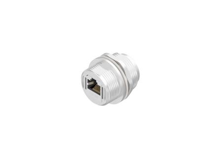 17-100934 Amphenol CONEC 17 Series Single-Port RJ45 Receptacle Assembly Kit, Cat5e, Shielded