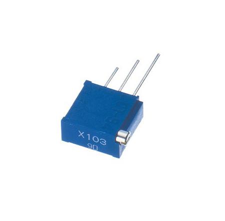 CT-94EX104 Through Hole Trimmer Potentiometer 0.5W Side Adjust Nidec Components