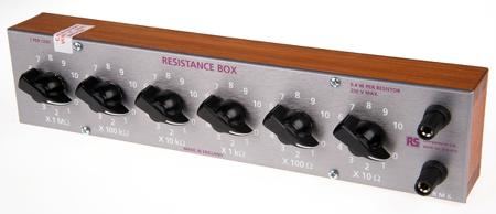 RM6 Cropico  Decade Box, Decade Box Type Resistance, Resistance Resolution 10Ω, Best Maximum Resistance Accuracy ±1%