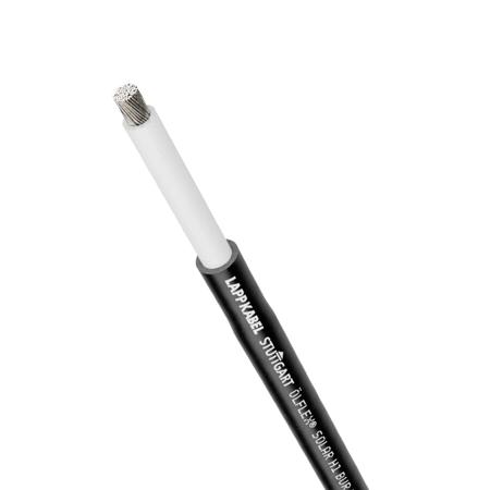 38115808 Lapp Solar Cable 10 mm² CSA Flame Retardant, -40 → 120 °C Black