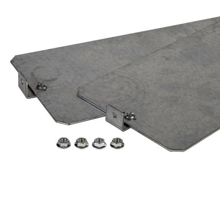 NSYPMP750DLP Schneider Electric PanelSeT Series Galvanised Steel Mounting Plate, 150mm H, 750mm W for Use with Thalassa Thalassa PLA