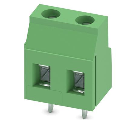 1731022 Phoenix Contact GMKDS 3/ 2 Series PCB Terminal Block, 2-Contact, 7.5mm Pitch, Through Hole Mount, 1-Row, Screw