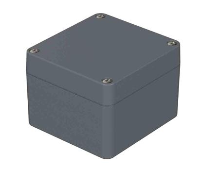 38105000 PK 105 Bopla Euromas Polymas Series Silver Polyamide Enclosure, IP65, Silver Lid, 75 x 80 x 57mm