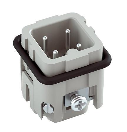 457-183 RS PRO Heavy Duty Power Connector, 10A, Male, 4 Contacts