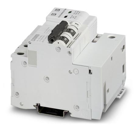 2882763 Phoenix Contact 2 Phase Surge Arrester, 2A, 250V ac/dc, DIN Rail Mount