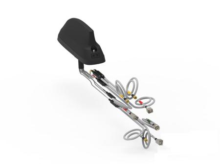 L000423-02 TE Connectivity  Shark Fin Multi-Band Antenna with SMA Connector, 4G, 4G (LTE), 5G (LTE), Bluetooth (BLE),