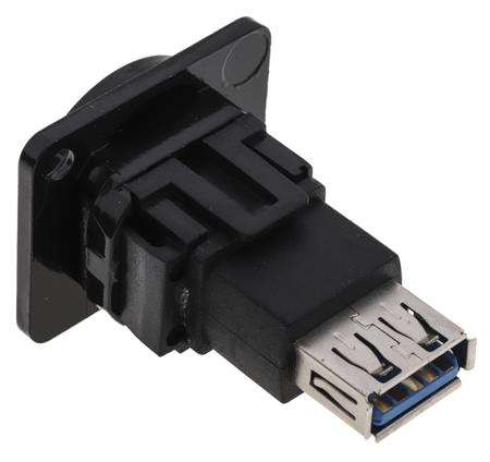 916-0215 RS Pro FT Series, Panel Mount, Version 3.0 USB Adaptor, Female