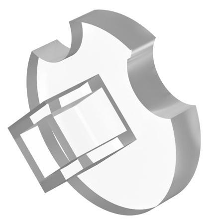 70-911.0 EAO Clear Modular Switch Cap for Use with 70 Series