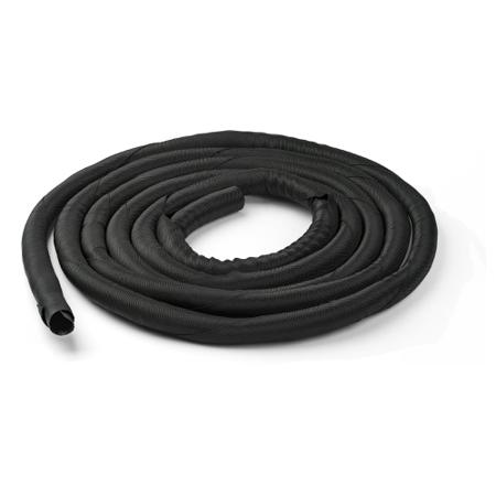 WKSTNCM2 StarTech.com 15ft Black Cable Cover in Nylon, Polyester