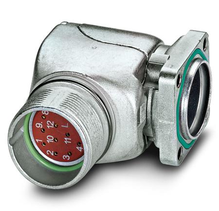 1607328 Phoenix Contact Circular Connector, 17 Contacts, Panel, M23 Connector, Plug, Male, IP67, RF Series