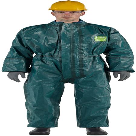 GR40T-00103-06 Ansell Green Coverall, EN 1073-2, EN 1149-5, EN 14126, XXL