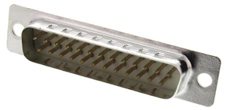 A-DS 25 LL/Z ASSMANN WSW A-DS 25 Way Panel Mount D-sub Connector Plug, 2.77mm Pitch