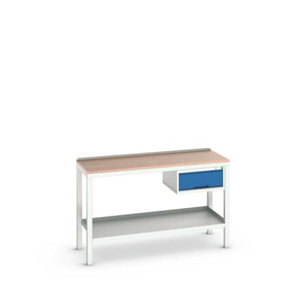 16922605.11 Bott Steel Workbench, 75kg Max Load, 930mm x 600mm x 1500mm