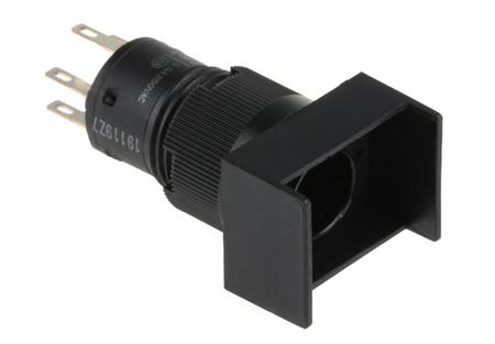 A3CJ-7011 Omron Illuminated Push Button Switch, Momentary, Panel Mount, 12mm Cutout, SPST, 250V ac, IP40