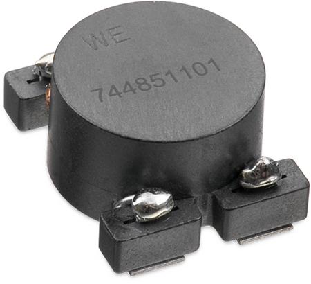 744851330 Wurth Elektronik, WE-DCT, Type SH Surface Mount Inductor with a WE-Perm Core, 3.3 μH Dual 10 % 13.5 mA Idc