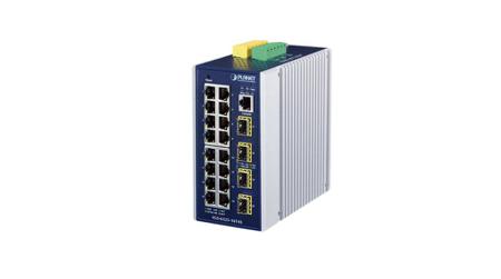 IGS-6325-16T4S Planet , Managed 20 Port Industrial Ethernet Switch