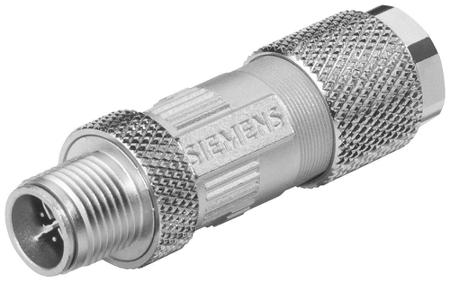 6GK1901-0DB30-6AA8 Siemens Circular Connector, 8 Contacts, M12 Connector, Plug