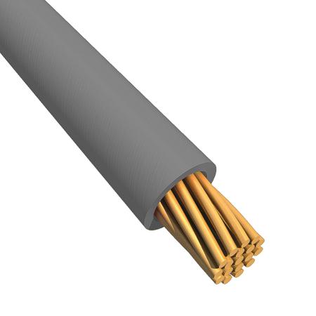 6715 SL001 Alpha Wire Ecogen Ecowire Series Grey 0.75 mm² Hook Up Wire, 18 AWG, 16/0.25 mm, 305m, MPPE Insulation,