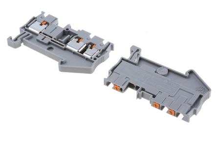 3209549 Phoenix Contact  PT 2.5-TWIN Series Grey, 0.14 → 4mm², Single-Level, Push In Termination, ATEX