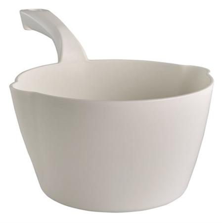 56825 Vikan Polypropylene (PP) Scoop, 2L Capacity, White