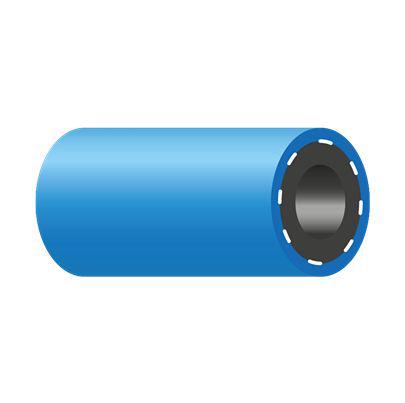 STOFLEX-10 PREVOST STOFLEX Rubber, Hose Pipe, 10mm ID, 18mm OD, Blue, 50m