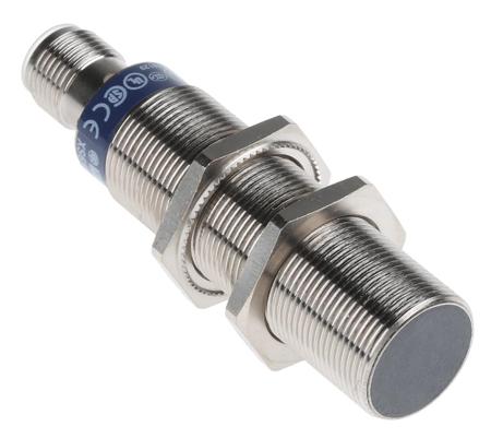 XS618B1PAM12 Telemecanique Sensors Inductive Threaded Barrel Proximity Sensor, M18, 8 mm Detection, PNP NO, 12 → 48 V dc