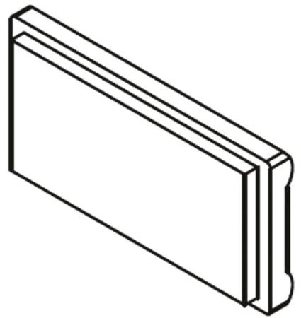 09068009951 HARTING, 09 06 Binding Piece for use with DIN 41612 Connector