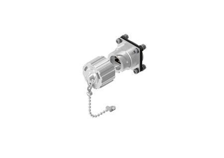 17-110234 CONEC 17 Series Single-Port RJ45 Receptacle Cover Assembly Kit, Cat5e, Shielded