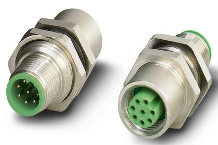 1551697 Phoenix Contact Circular Connector, 8 Contacts, Screw, M12 Connector, Socket, Female, IP67