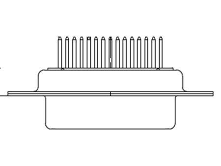 F09S1G1 / 1727040077 FCT from Molex 172704 9 Way D-sub Connector Socket, 2.84mm Pitch