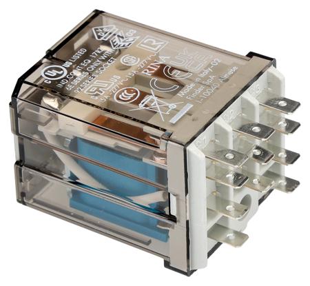 623390244000 Finder Plug In Relay, 24V dc Coil, 16A Switching Current, 3CO, 3PDT