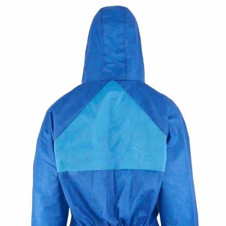 4532B2XL 4532+ AR COVERALL BLUE+WT T5/6 XXL