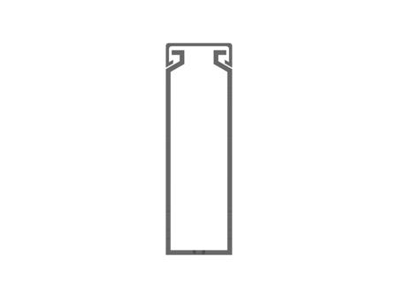 1SET411011R0000 PVC Cable Trunking Accessory, 25 x 80mm