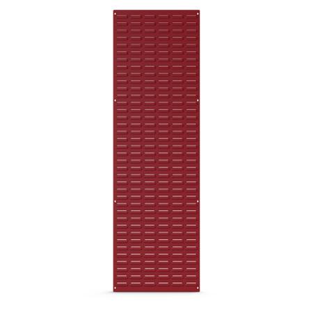 14025149.24 Bott Steel Louvre Panel Storage Unit, 457mm x 19mm x 1486mm, Red