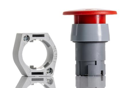 704.074.2 EAO Twist Release Emergency Stop Push Button, 22.5mm Cutout, IP65