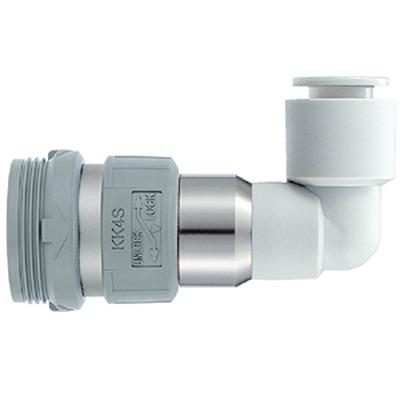 KK4S-10L SMC C3604 Female Pneumatic Quick Connect Coupling, 10mm Tube