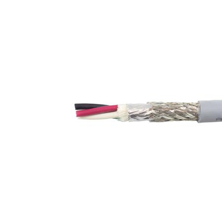 79252 SL005 Alpha Wire Ecogen Ecoflex Control Cable, 4 Cores, 0.28 mm² 24 AWG, Screened, 30 m, Grey Modified Polyphenylene Ether