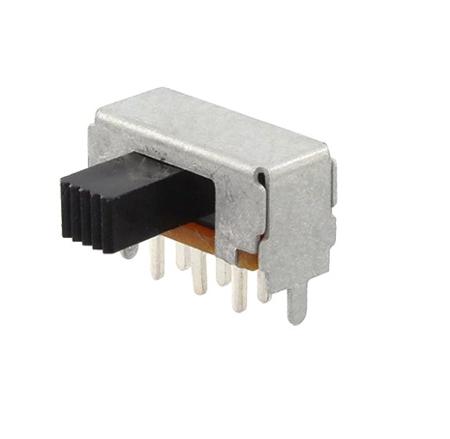 MFS201N-24-Z NIDEC COPAL ELECTRONICS GMBH Through Hole Slide Switch DPDT (On)-(On) 10 mA Slide