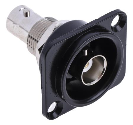 143-8920 RS PRO, Jack Panel Mount BNC Connector, 50Ω, Straight Body