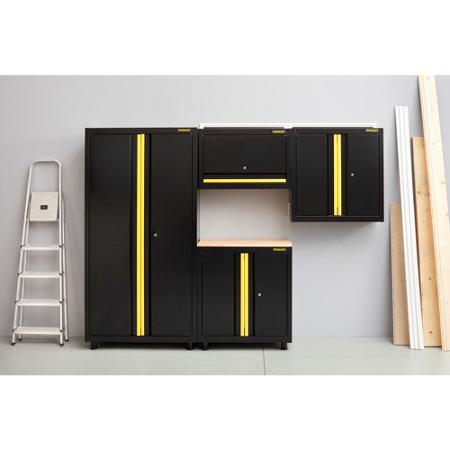 STST97957-1 Stanley 2 Door Steel Floor Standing Storage Cabinet, 183 x 93 x 46cm
