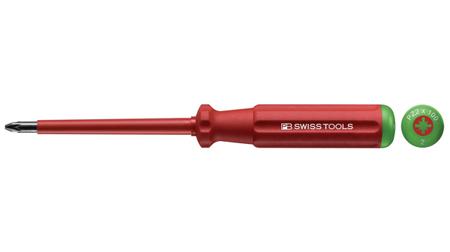 PB5192/0-60 PB SWISS TOOLS Pozidriv, 1.6 - 2 mm Tip, 60 mm Blade, VDE/1000V