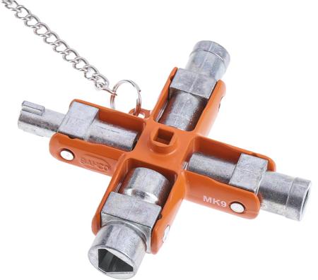 MK9 Bahco 8-way Control Cabinet Key