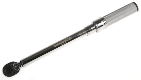 7455-100 Bahco Click Torque Wrench, 20 → 100Nm, 3/8 in Drive, Square Drive - RS Calibrated