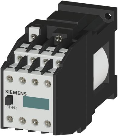 3TH4262-4BB4 Siemens 3TH4 Contactor, 24 Coil, 8-Pole, 10 A 24 V, 6 NO/2 NC, 400V