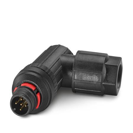 1438158 Phoenix Contact Industrial Circular Connectors, 5 Contacts, Cable, M12 Connector, Plug, Male, SACC Series