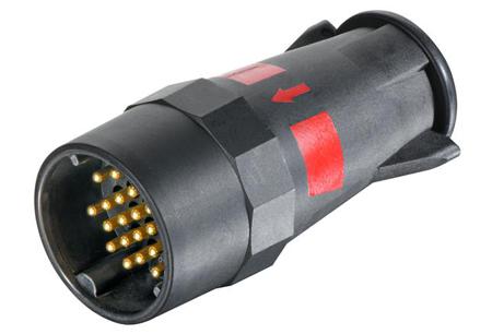 09580181012 HARTING Circular Connectors, 18 Contacts, Plug-In, Plug, Male, IP69, HARTING UIC Series