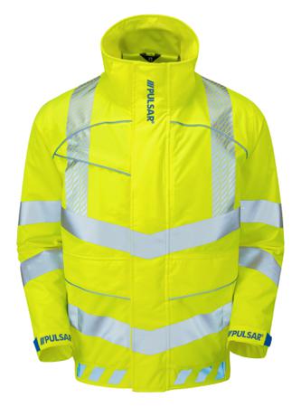 EVO103-3XL PULSAR EVO103 Yellow Unisex Hi Vis Bomber Jacket, 3XL